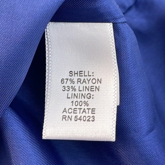 💕Beautiful Blue Banana Republic No Sleeve Sheath Dress💕 - Picture 10 of 11